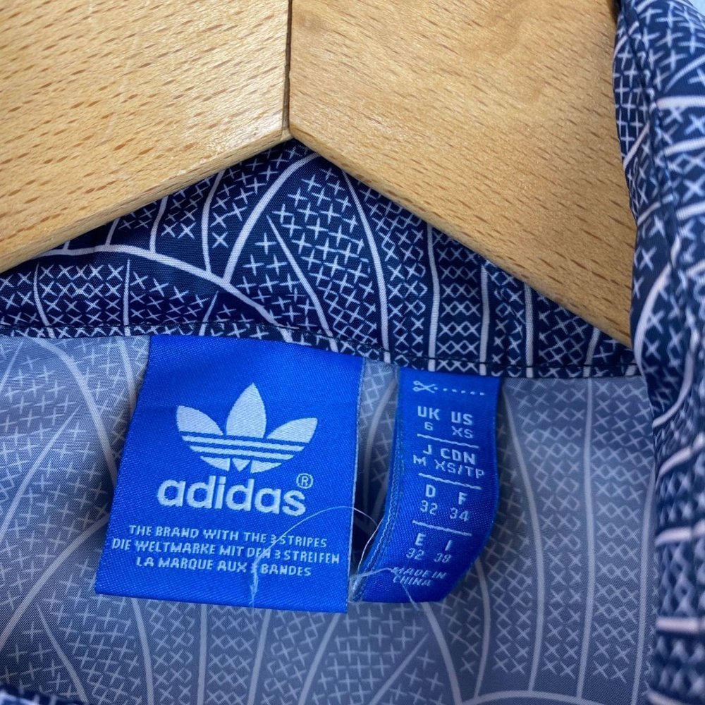 Adidas Pattern Print Light Windbreaker Jacket - image 4